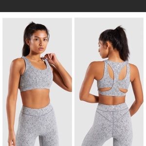 NWT!! GYMSHARK!! Fleur leggings charcoal marl